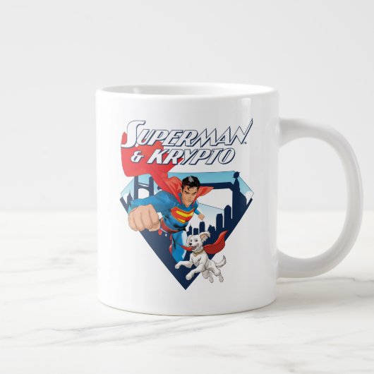 Grande Tasse Superman & Krypto Soar (Droite)