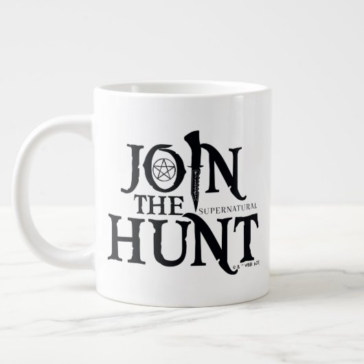 Grande Tasse Supernatural "Join the Hunt" (Gauche)