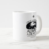 Grande Tasse Supernaturel "Une fois chasseur, toujours chasseur (Devant droit)