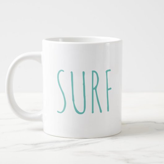 Grande Tasse "Surf" Simple Moderne Agritourisme (Gauche)
