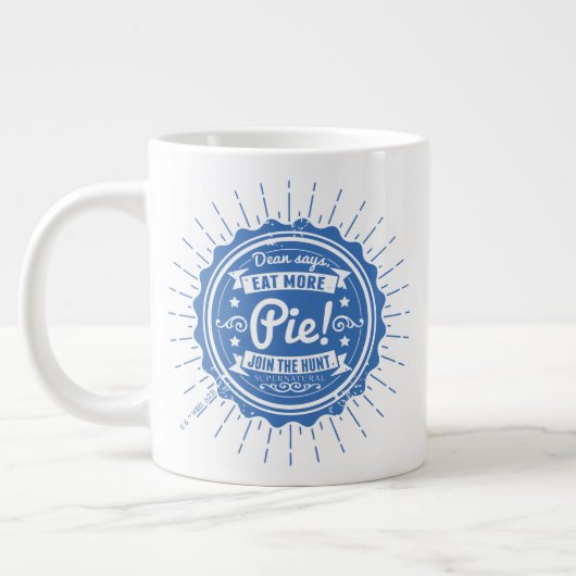 Grande Tasse Surnaturel "Dean Dit Mange Plus De Tarte !" (Gauche)
