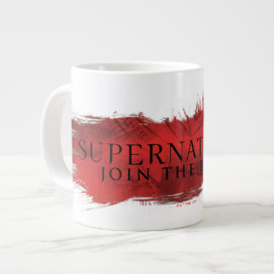 Grande Tasse Surnaturel "Join Hunt" Red Splash
