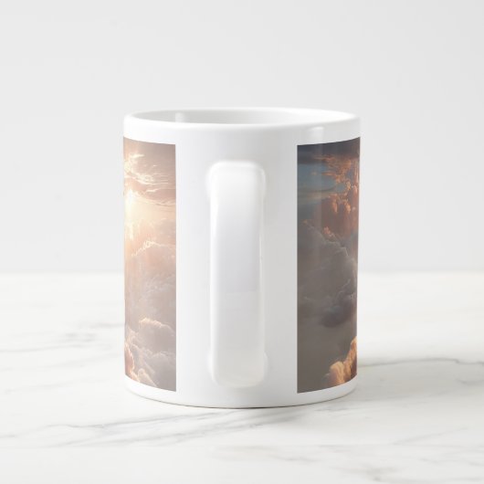 Grande Tasse Surreal Floating Islands With Waterfalls (Dos)