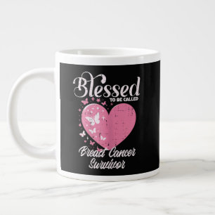 Grande Tasse Survivante du cancer du sein bénie, chrétienne et