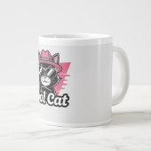 Grande Tasse Swagger de Chat Cool (Devant droit)