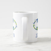 Grande Tasse Symbole Batman Électrique (Dos)