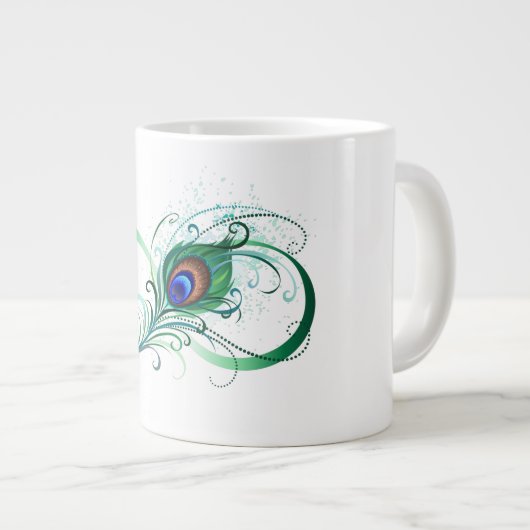 Grande Tasse Symbole de l'Infinity (Devant droit)