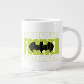 Grande Tasse Symbole de typographie de Batman (Droite)