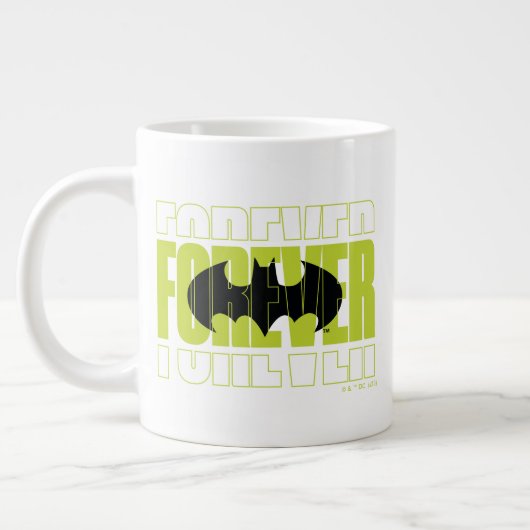 Grande Tasse Symbole de typographie de Batman (Gauche)