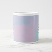 Grande Tasse Symbole moderne Libra Zodiac Mère de style Pearl (Devant)