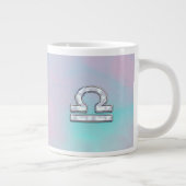 Grande Tasse Symbole moderne Libra Zodiac Mère de style Pearl (Droite)