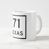 Grande Tasse SYMBOLE SH 71 Texas (Devant droit)