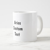 Grande Tasse SYMBOLE Zodiaque Lune Soleil Levante Astrologie Cé (Devant droit)
