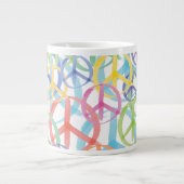 Grande Tasse Symboles de paix (Devant)