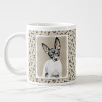Tableau Rat Terrier - Cute Original Chien Art