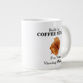GRANDE TASSE TACHE DE CAFE INTEGREE (Devant droit)