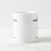 GRANDE TASSE TACHE DE CAFE INTEGREE (Devant)