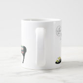 Grande Tasse Taco à propos d'amour (Dos)