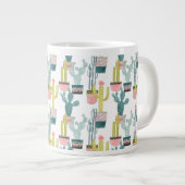 Grande Tasse Taco à propos d'amour | Motif Cactus (Devant droit)