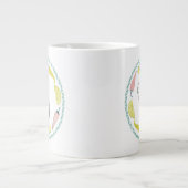 Grande Tasse Taco à propos d'amour | Taco Element Circle (Devant)