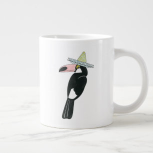 Grande Tasse Taco sur l'amour  Toucan Sombrero
