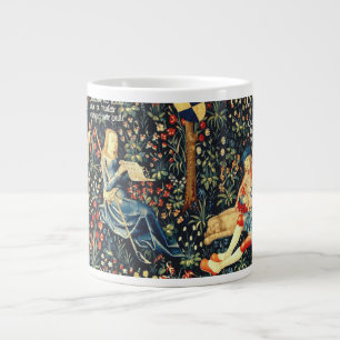 Grande Tasse Tapisserie de la Renaissance médiévale Bergers et