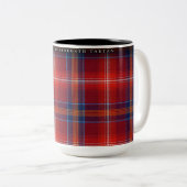 Grande tasse - tartan rouge de Lichtie - (Devant droit)