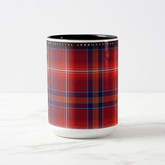 Grande tasse - tartan rouge de Lichtie - (Centre)