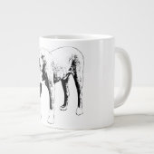 Grande Tasse Taureau de vacances, Regard stable (Devant droit)