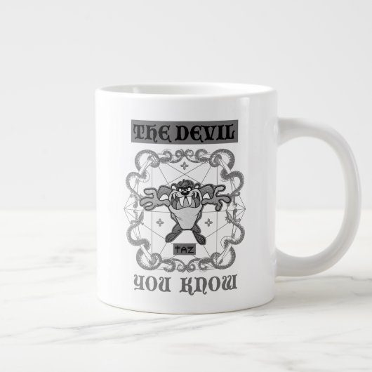 Grande Tasse TAZ™ Le Diable que vous connaissez (Droite)
