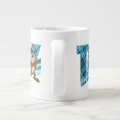 Grande Tasse TAZ™ Tornado Terreur Plaid (Dos)