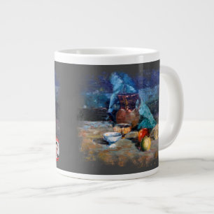 Grande Tasse Taza De Café Gigante Bodegón a espátula