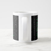 Grande Tasse Taza matrix hacker phyton programmer 1 (Dos)