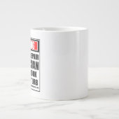 Grande Tasse Technicien De Réparation D'Appareils D'Avertisseme (Devant)