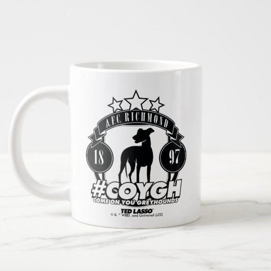 Grande Tasse Ted Lasso | AFC Richmond #COYGH (Gauche)