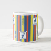 Grande Tasse Ted Lasso | AFC Richmond Logo Motif de bande (Devant droit)