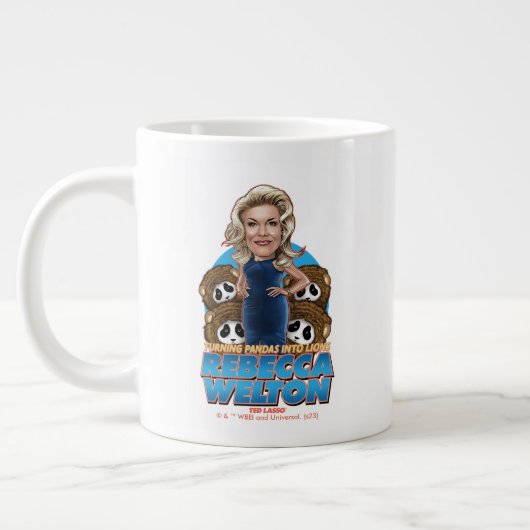 Grande Tasse Ted Lasso | Rebecca Welton Bobblehead (Gauche)