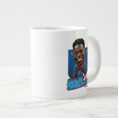Grande Tasse Ted Lasso | Sam Obisanya Bobblehead (Devant droit)
