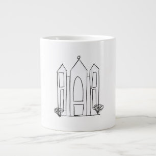 Grande Tasse Temple mormon simple moderne LDS Salt Lake City 