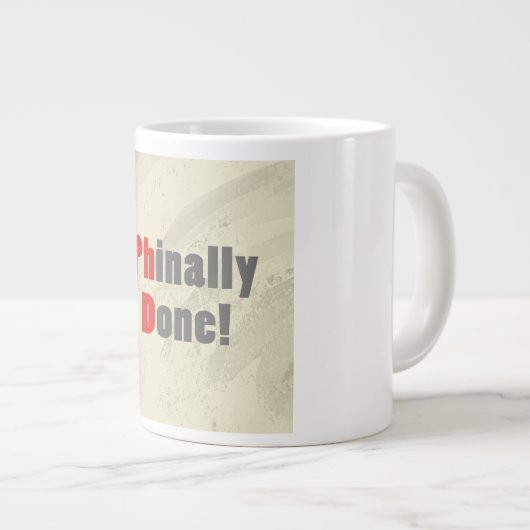 Grande Tasse Terminé (Devant droit)