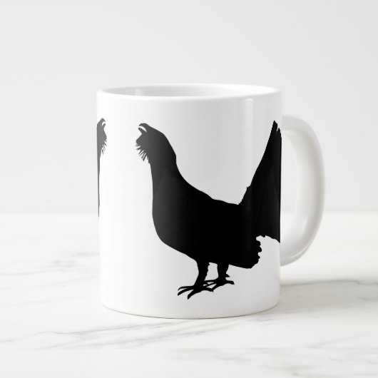 Grande Tasse Tétras lyre (Devant droit)