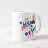 Grande Tasse Textes sur Fireworks (Devant droit)