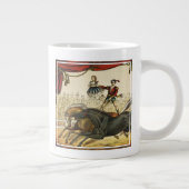 Grande Tasse The Two Horse Act, Circus Performance, vers 1874. (Droite)