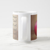 Grande Tasse Thème de Noël avec balle de Noël (Dos)