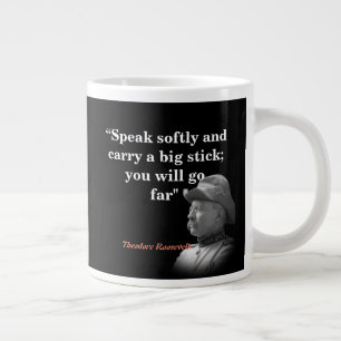 Grande Tasse Theodore Roosevelt Citation Sur Le Transport D'Un