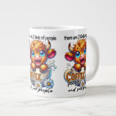 Grande Tasse There Are 2 Kinds of People Coffee People... (Devant droit)