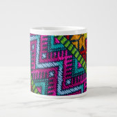 Grande Tasse Threads tissés ethniques (Devant)