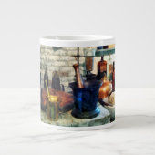 Grande Tasse Three Mortar et Pestles (Devant)