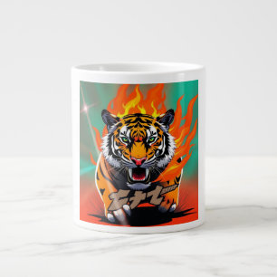Grande Tasse tigre animé