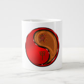 Grande Tasse Tigre de Bois (Devant)